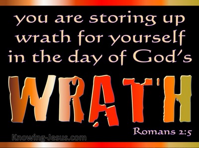 Romans 2:5 In The Day Of Gods Wrath (red)